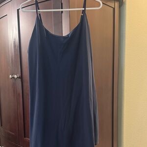 Abercrombie & Fitch Deep Navy Slip Camisole
